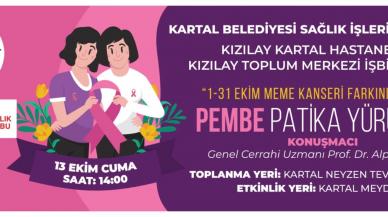 Meme kanserine karşı “Pembe Patika Yürüyüşü”