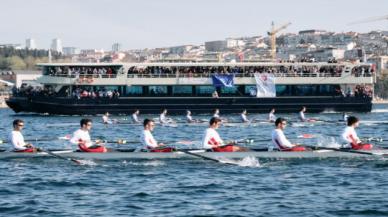 Genç sporcular Cumhuriyet'in 100. yılında 10. kez kürek çekti