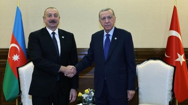 Cumhurbaşkanı Erdoğan, Aliyev ile bir araya geldi