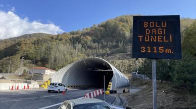 Yenilenen Bolu Dağı Tüneli trafiğe açıldı