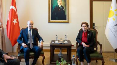 TBMM Başkanı Kurtulmuş, Meral Akşener ile görüştü