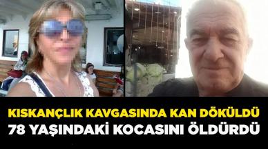 Kıskançlık kavgasında 78 yaşındaki kocasını öldürüp, komşusunu yaraladı