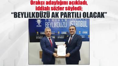 Vehbi Orakçı yeniden aday! "Beylikdüzü AK Partili olacak!"