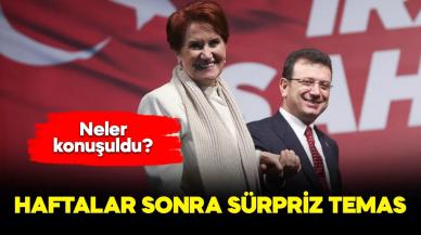 İmamoğlu ile Akşener’den haftalar sonra ilk görüşme!