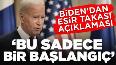 Biden'dan 'esir takası' açıklaması: 'Bu sadece bir başlangıç'