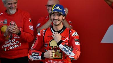 MotoGP'de şampiyon Bagnaia!