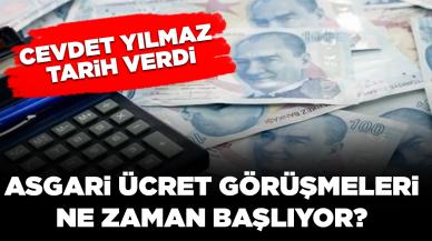 Cumhurbaşkanı Yardımcısı Yılmaz tarih verdi: Asgari ücret görüşmeleri ne zaman başlıyor?