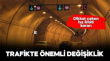 Trafikte önemli değişiklik! Dikkat çeken hız limiti kararı