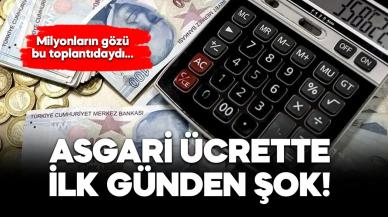 Asgari ücrette büyük şok! Toplantı ertelendi…