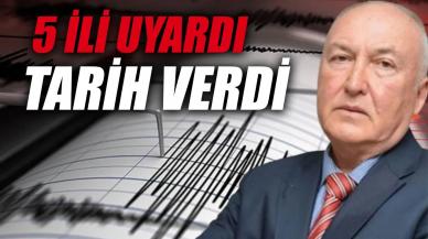 Ahmet Ercan’dan korkutan uyarı! Tarih vererek 5 ili uyardı!