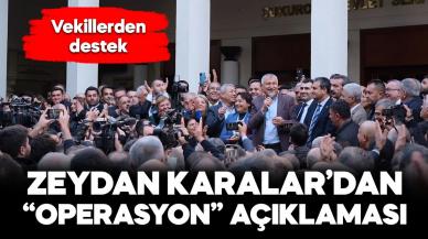 Zeydan Karalar’dan belediye önünde "operasyon" açıklaması!