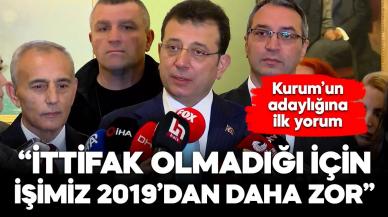 Ekrem İmamoğlu: Bu dönem 2019'dan daha zor