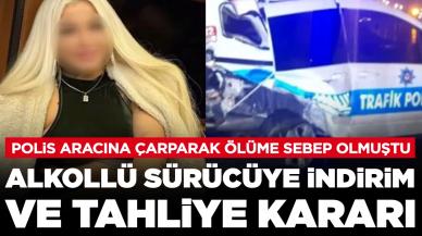 Polis aracına çarparak bir kişinin ölümüne neden olmuştu: Alkollü sürücüye indirim ve tahliye kararı