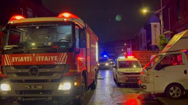 Ümraniye Sanayi Sitesi'nde yangın paniği: Bir işçi mahsur kaldı