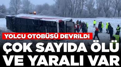 Bir otobüs faciası daha: Çok sayıda ölü ve yaralı var