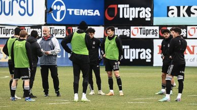 Beşiktaş'ta Trabzonspor maçı hazırlıkları sürüyor