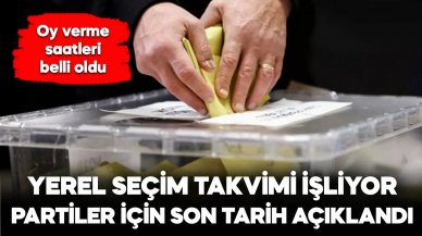 Aday listelerinin teslimi için son tarih açıklandı!