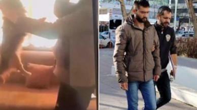 Köpeğe eziyet edip o anları sahibine gönderen Afganistanlı serbest bırakıldı