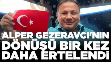 SpaceX duyurdu: Alper Gezeravcı'nın dönüşü bir kez daha ertelendi