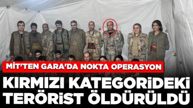 MİT'ten Gara'da nokta operasyon: Kırmızı kategorideki terörist öldürüldü