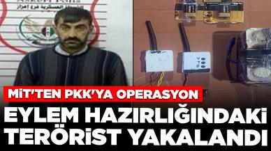 MİT'ten PKK'ya nokta operasyon: Eylem hazırlığındaki terörist yakalandı