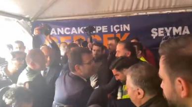 İmamoğlu AK Parti'nin seçim standını ziyaret etti, güldüren diyalog gündem oldu!