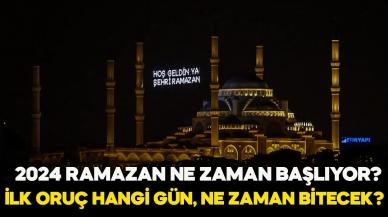 2024 Ramazan ayı ne zaman başlıyor, Oruç ne zaman, Ramazan hangi güne denk geliyor, ne zaman bitecek?