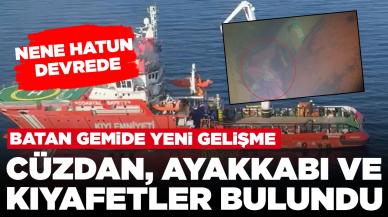 Batan gemide yeni gelişme: Cüzdan, ayakkabı ve kıyafetler bulundu