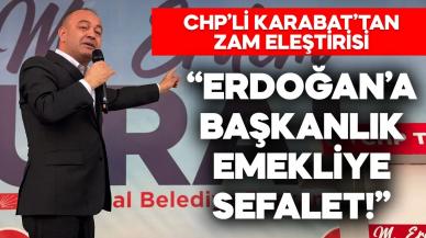 Özgür Karabat: Erdoğan’a Başkanlık sistemi, emekliye sefalet!