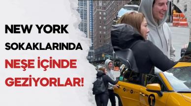 Eylem Tok ve oğlu New York sokaklarında gülerken görüntülendi!