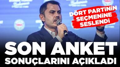 İBB Başkan adayı Kurum son anket sonuçlarını paylaştı, dört partinin seçmenine seslendi