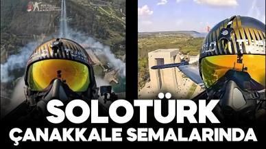 SOLOTÜRK 18 Mart’a özel Çanakkale’de havalandı!