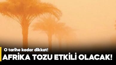 Gökyüzü alarma geçiyor! O tarihlere kadar "Afrika tozu" etkili olacak