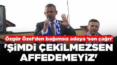 Özgür Özel'den bağımsız aday Şükrü Genç'e 'son çağrı': 'Şimdi çekilmezsen affedemeyiz'