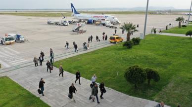 Hatay'da uçak seferleri yeniden başladı