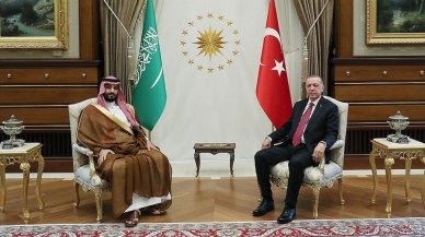 Cumhurbaşkanı Erdoğan, Suudi Arabistan Veliaht Prensi Selman ile görüştü