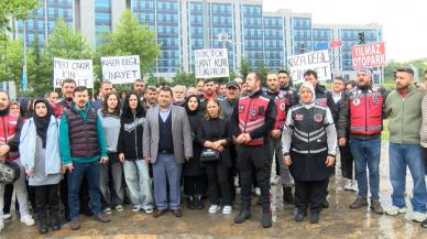 Motosiklet sürücülerinden Oğuz Murat Aci ve Mert Çakır için 'Adalet Konvoyu' protestosu