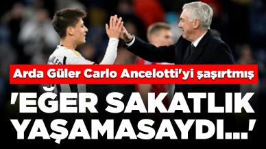 Arda Güler Carlo Ancelotti'yi şaşırtmış: 'Eğer sakatlık yaşamasaydı...'