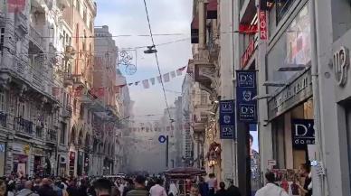 İstiklal Caddesi'nde iş yeri yangını: Çok sayıda ekip sevk edildi