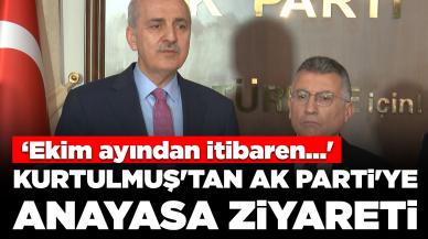 TBMM Başkanı Kurtulmuş'tan AK Parti'ye anayasa ziyareti: 'Ekim ayından itibaren...'