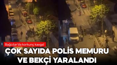 Bağcılar'da husumetliler arasındaki gerginliği polis zor ayırdı: Çok sayıda memur yaralandı