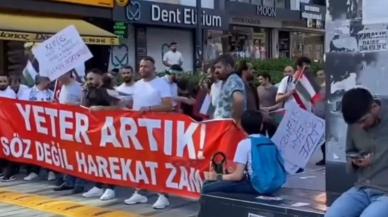 Esenyurt halkından İsrail'e protesto yürüyüşü!