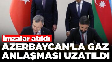 2024'te sona erecekti: Azerbaycan ile Türkiye arasında gaz anlaşması uzatıldı