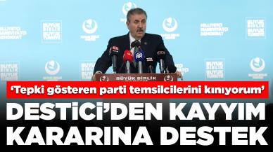 Mustafa Destici'den Hakkari Belediyesi'ne kayyım atanmasına destek: 'Tepki gösteren parti temsilcilerini kınıyorum'