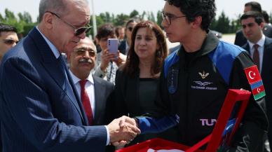 Yurda dönen astronot Tuva Cihangir Atasever, Cumhurbaşkanı Erdoğan ile görüştü