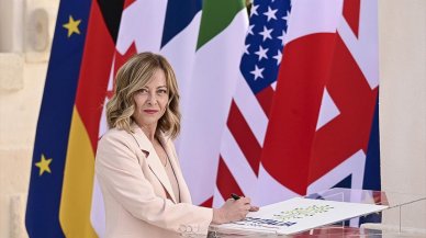 Meloni, G7 Liderler Zirvesi'nde Ukrayna'ya desteklerini güçlendirdiklerini söyledi