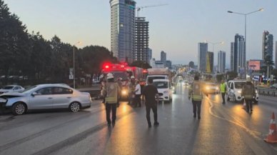 Kartal'da zincirleme trafik kazası: 6 kişi yaralandı