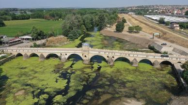 Tunca Nehri'nde kuraklık tehlikesi!