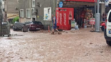 İzmit'te sağanak etkili oldu