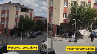 Esenyurt'ta sokak ortasında silahlı çatışma: Yaralılar var